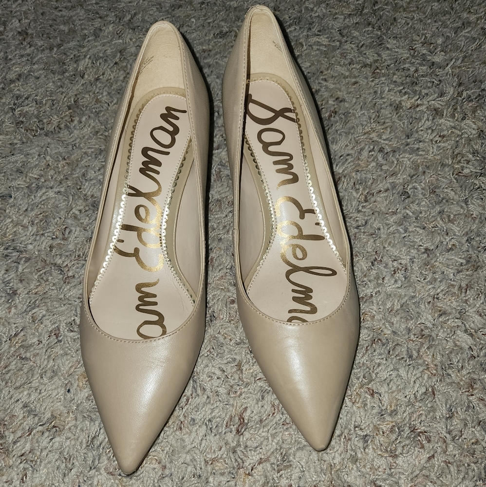 Sam Edelman. Size 9. Kitten heel.